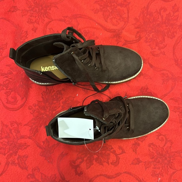 Kensie kasha brown ladies side zipper boot color, brown size 10 & 6 NIB - Picture 5 of 12